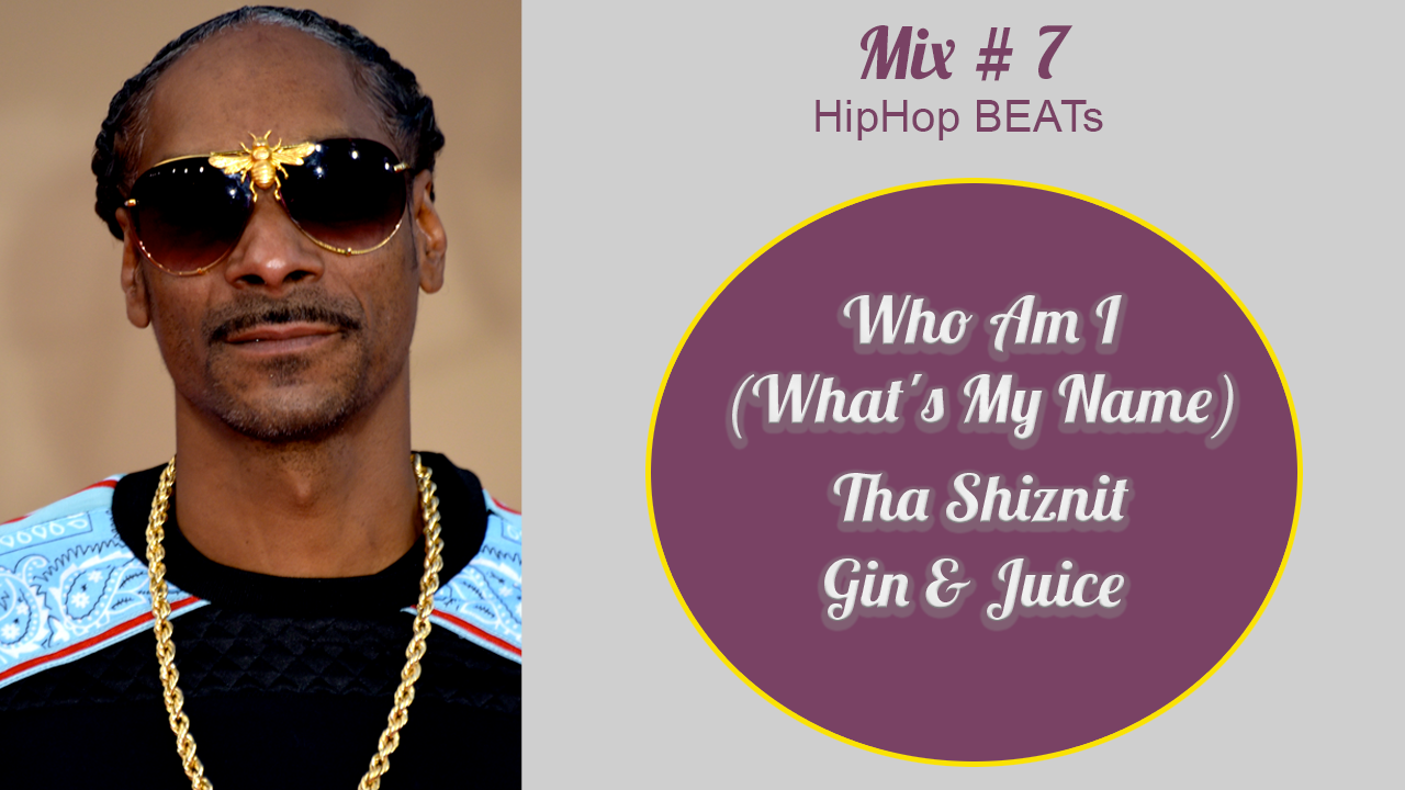 Who Am I (What's My Name) | Tha Shiznit | Gin & Juice | SNOOP DOGG [Mix # 7]