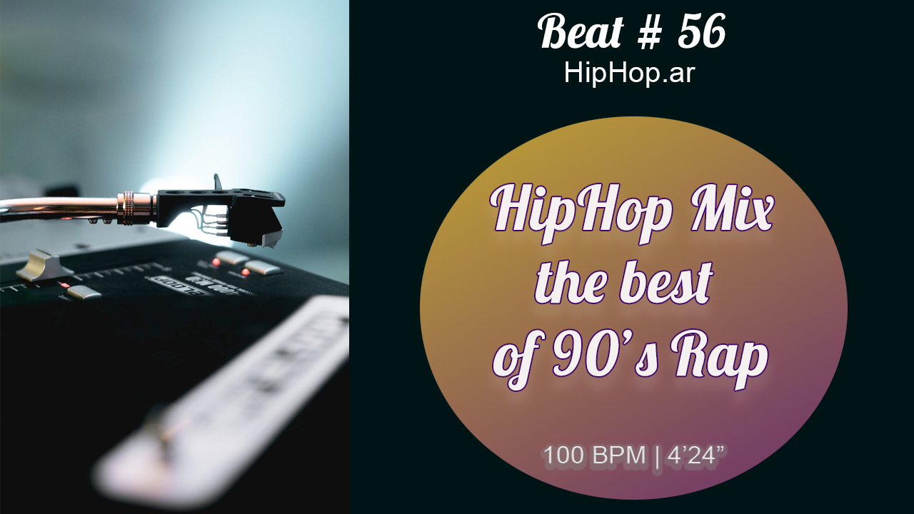 HipHop Mix, the best of 90’s Rap Instrumental [Beat 56] Rap Type Beat | Freestyle Rap